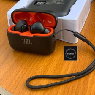 Image des AirPods JBL - Écouteurs sans fil avec technologie JBL Pure Bass et design ergonomique
