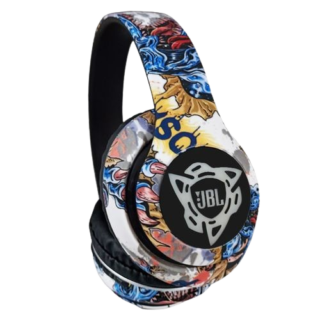 Image du Casque JBL Graffiti P35 - Casque avec design artistique et son JBL Signature