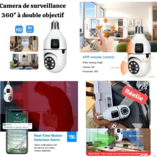 Caméra de surveillance 360